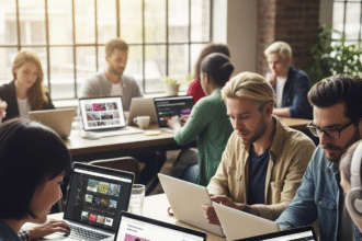 Web users receiving personalized content recommendations in real time, powered by AI hyper-personalization